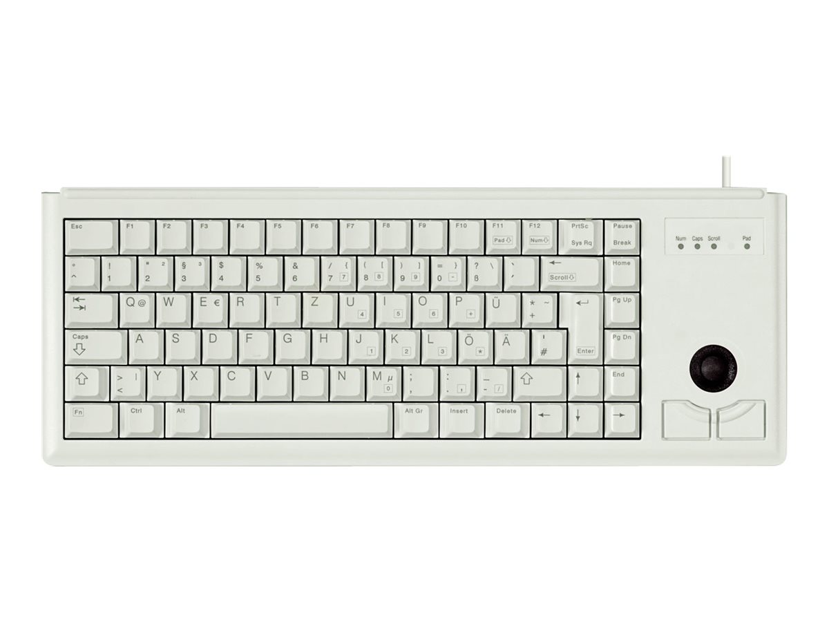 CHERRY Compact-Keyboard G84-4400 Tastatur Kablet Tysk