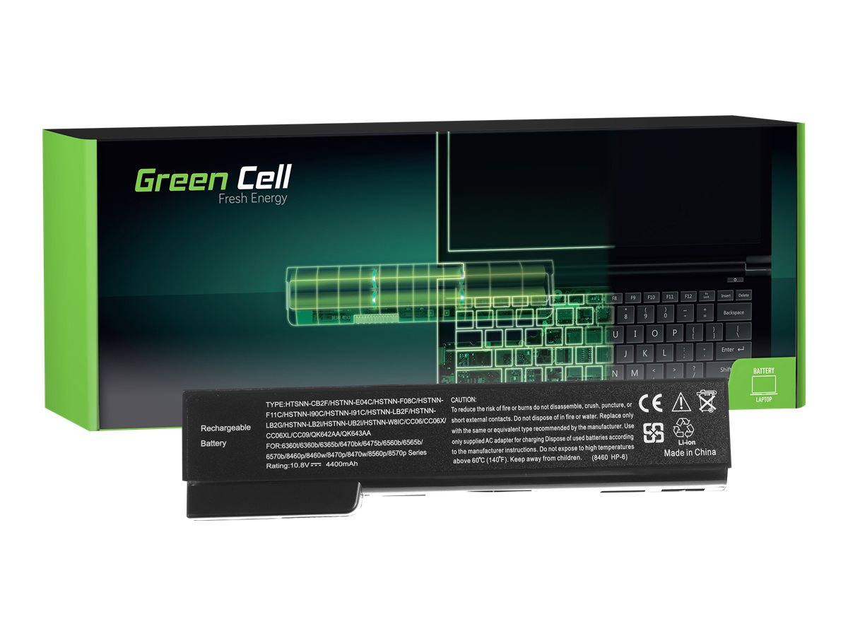 Green Cell Batteri til bærbar computer Litiumion 4400mAh