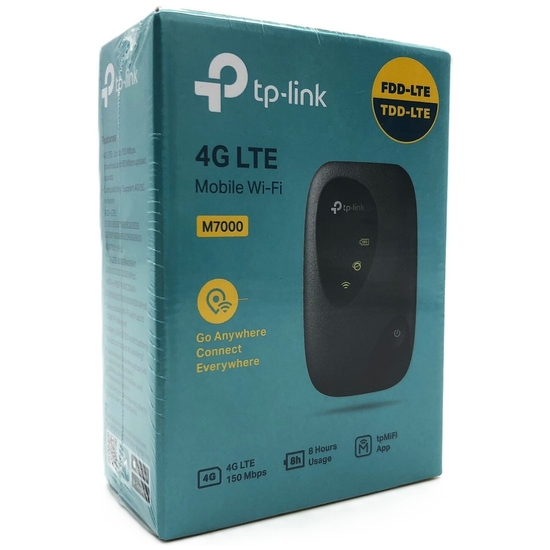 TP-Link M7000 - Mobilt hotspot - 4G LTE - 150 Mbps - 802.11b/g/n
