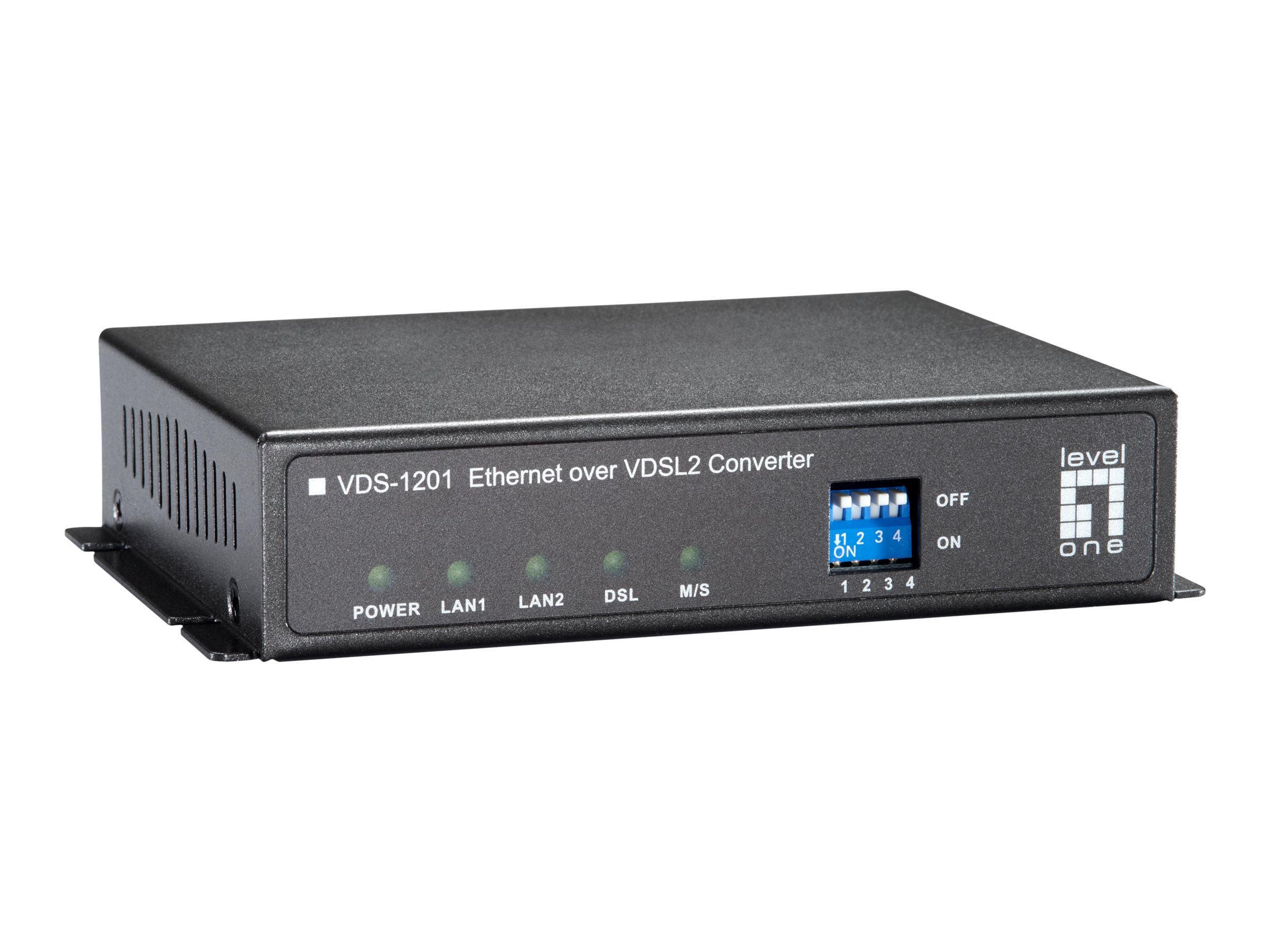 LevelOne VDS-1201 - Annex-A - short-haul modem - 10Mb LAN 100Mb LAN Ethernet over VDSL