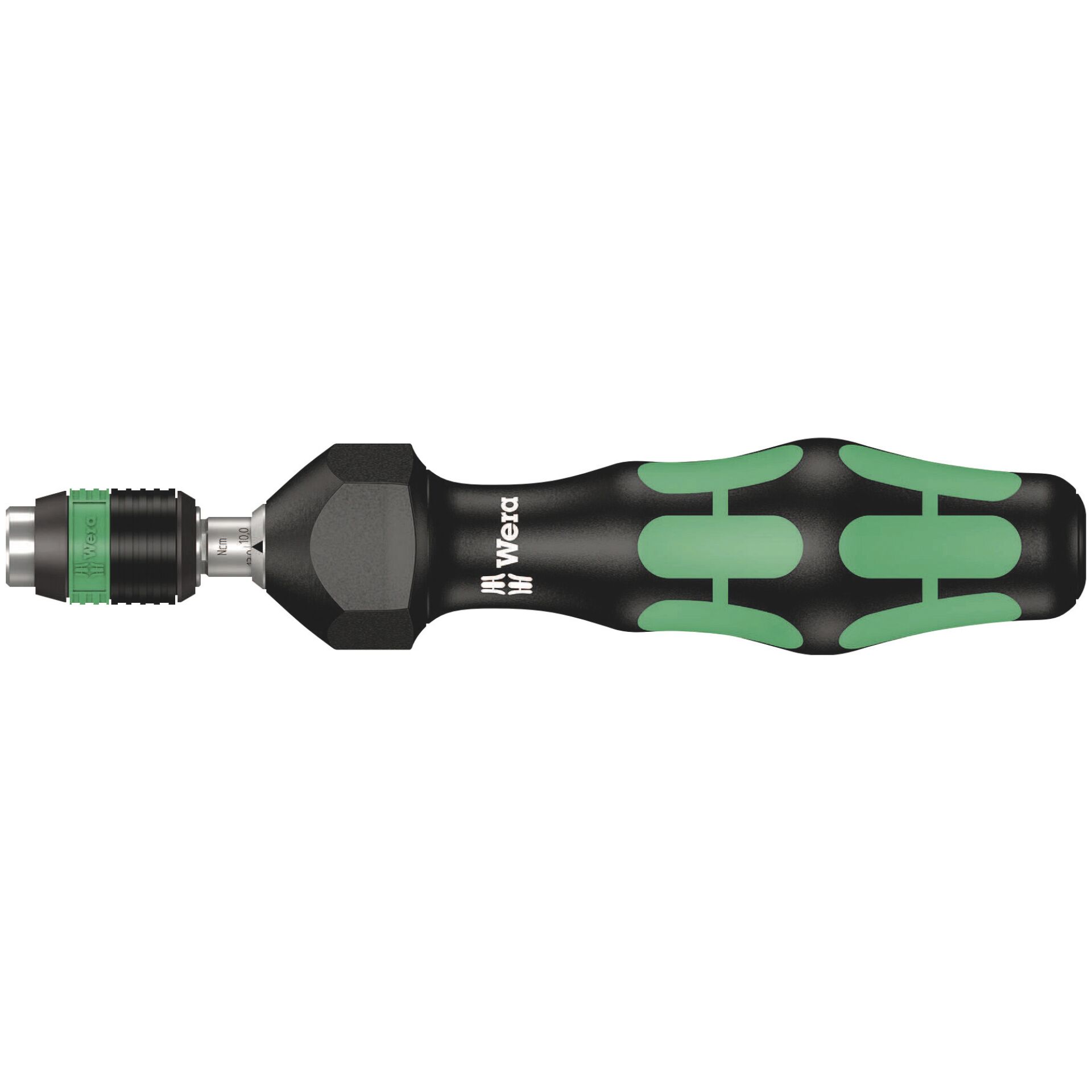 WERA Serie 7400 Kraftform indstillelig momentskruetrækkere med Rapidaptor hurtigskift, art. no. 7440 x 0.3-1.2 Nm