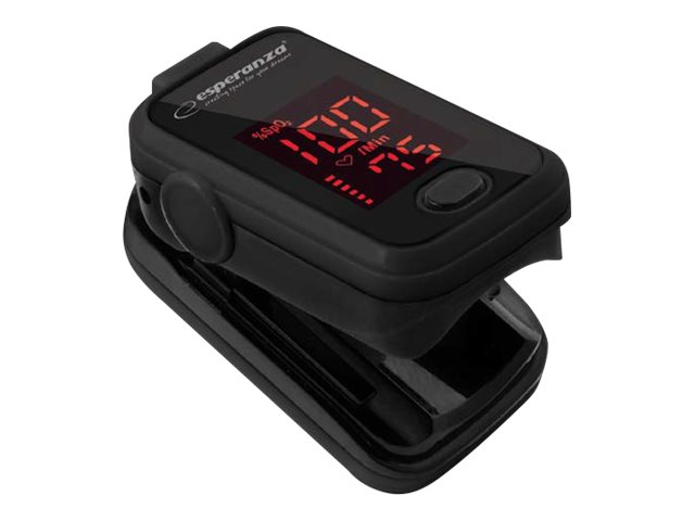 Esperanza - Digitalt pulsoximeter - sort