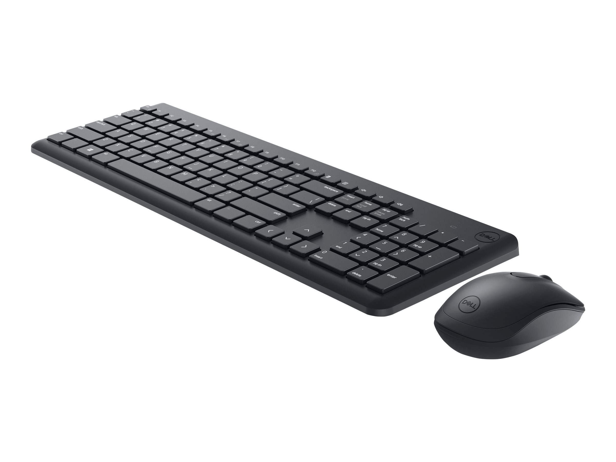 Dell Keyboard and Mouse KM3322W Sæt med mus og tastatur Pressestempel Trådløs UK