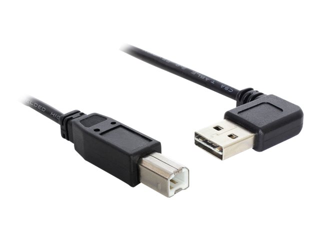 Delock Easy USB-kabel 50cm Sort