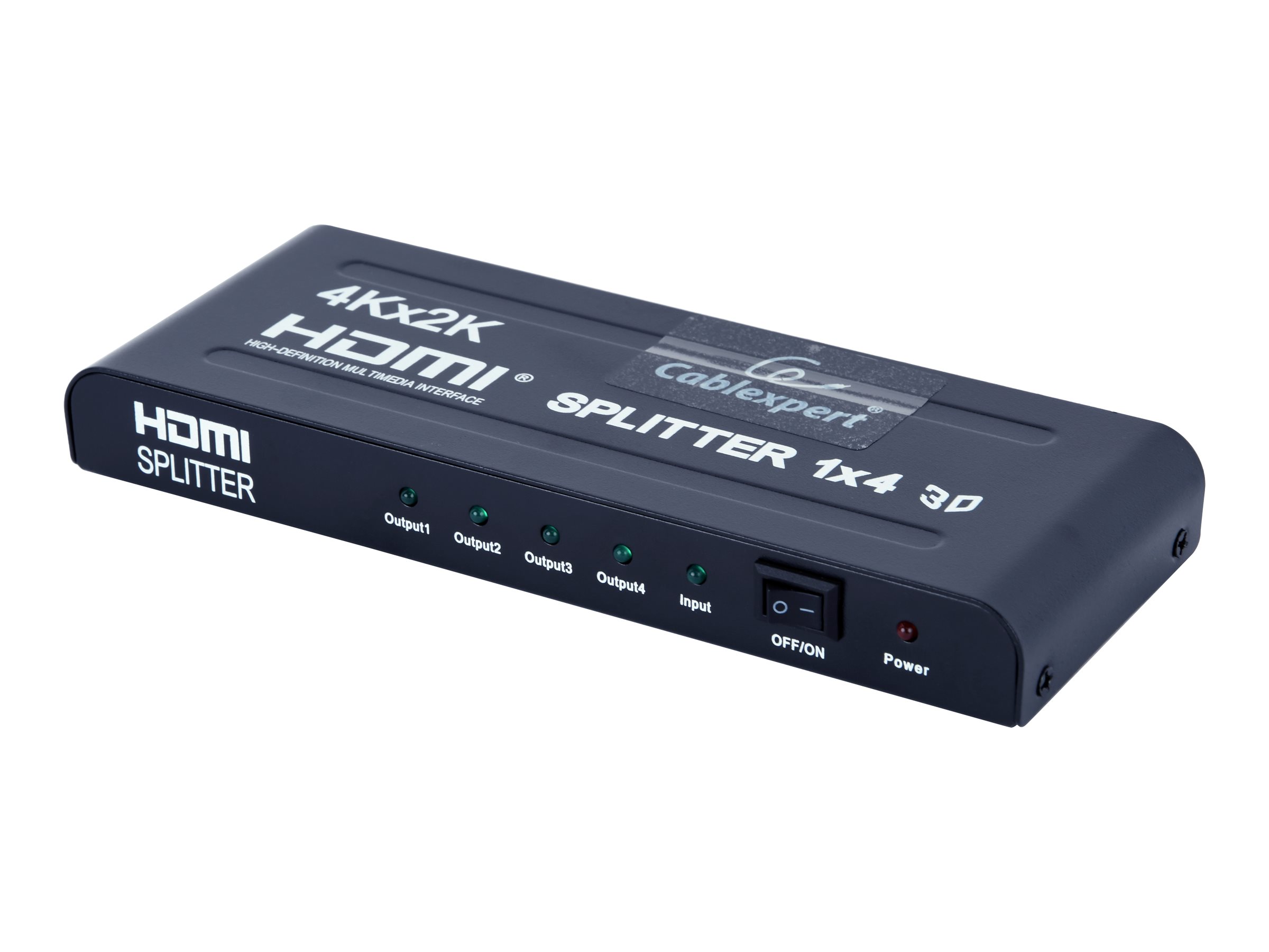 Cablexpert DSP-4PH4-002 - Video-/audiosplitter - 4 x HDMI - desktop