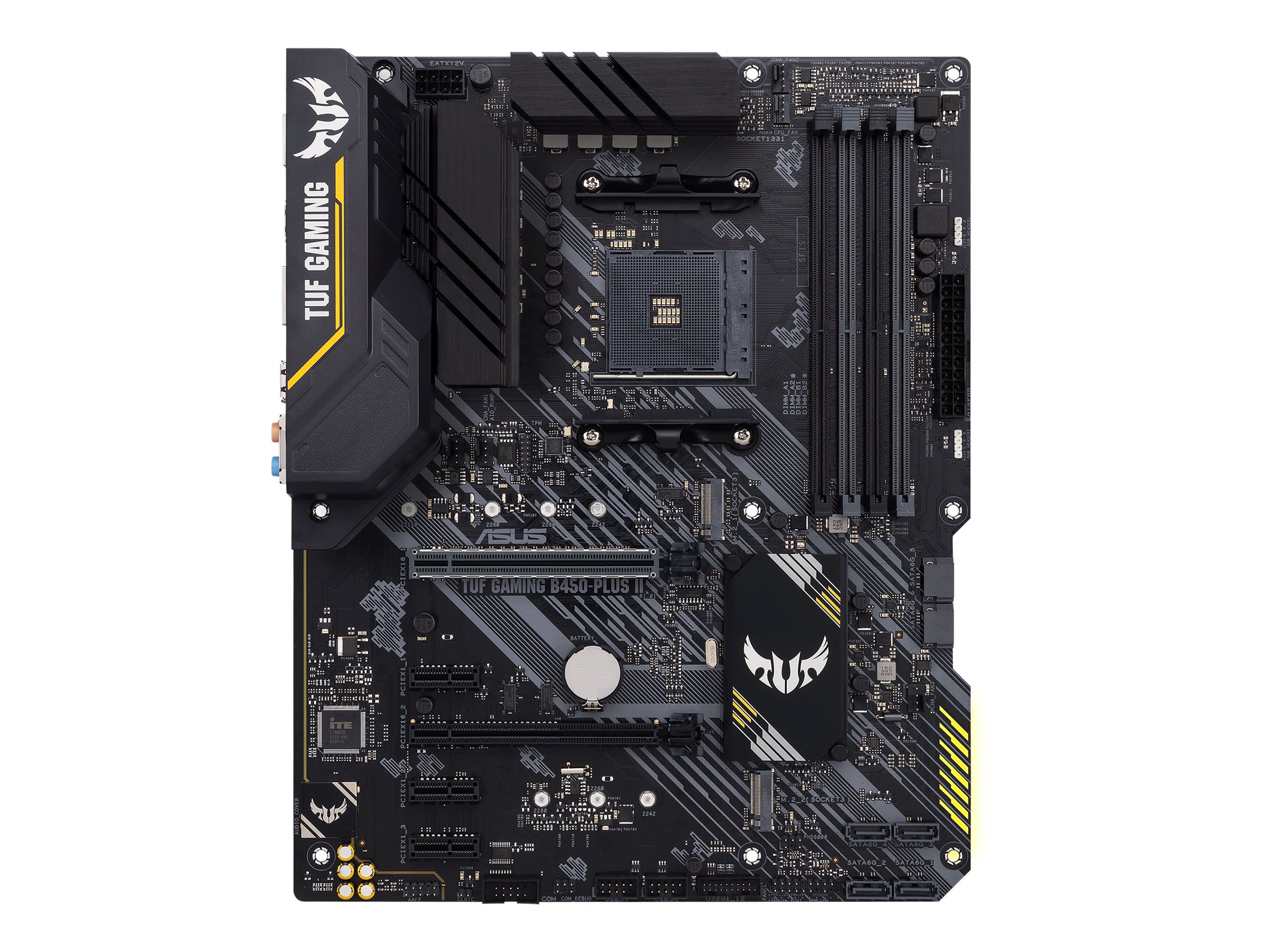 ASUS TUF GAMING B450-PLUS II Bundkort - AMD B450 - AMD AM4 socket - DDR4 RAM - ATX