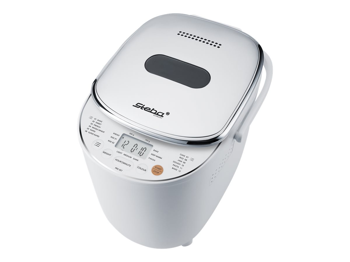Steba Bagemaskine, 12 Programmer, 500 / 750 g Brød