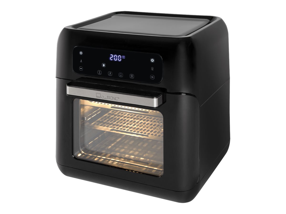 Clatronic FR 3747 H Varmlufts-stegeovn 1.5kW Sort