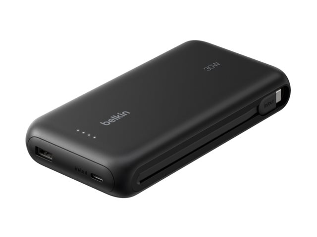 Belkin Gaming power bank - USB 2 x USB-C - 30 Watt Powerbank - Sort - 20000 mAh