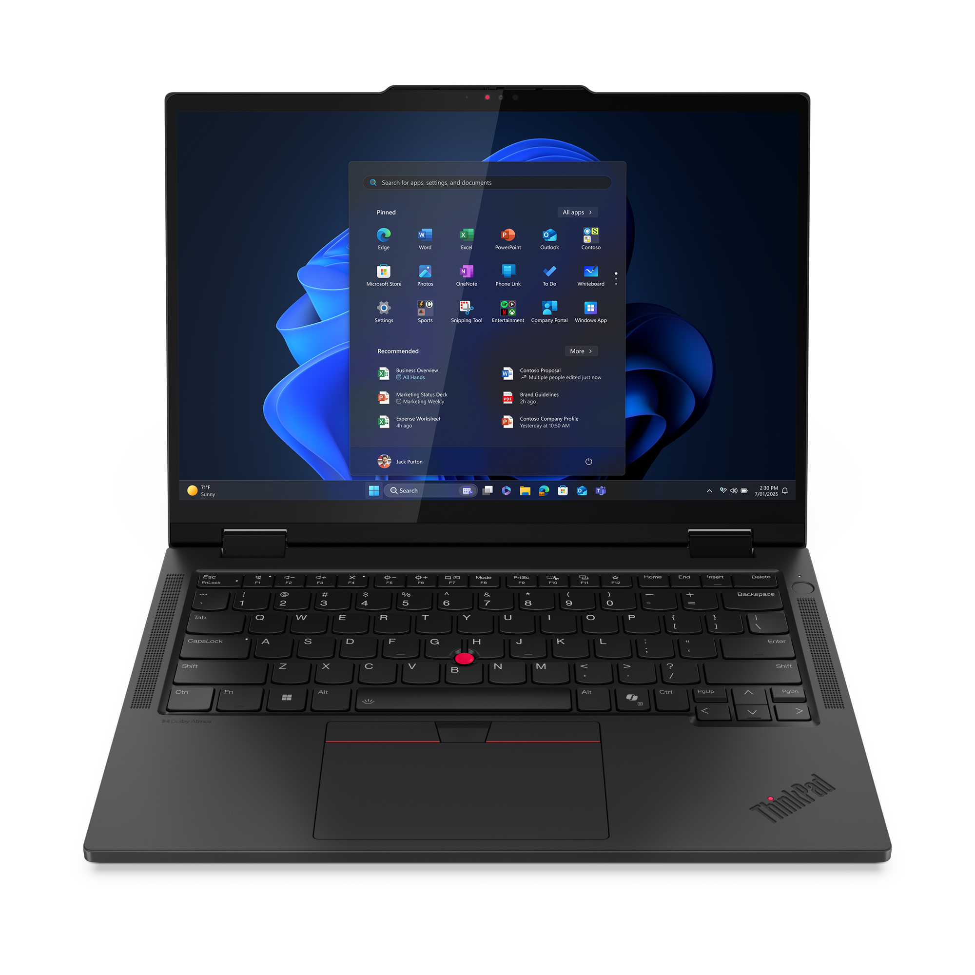 Lenovo ThinkPad T14s 2-in-1 Gen 1 14" 1920 x 1200 (WUXGA) 255U 32GB 1TB Intel Graphics Windows 11 Pro