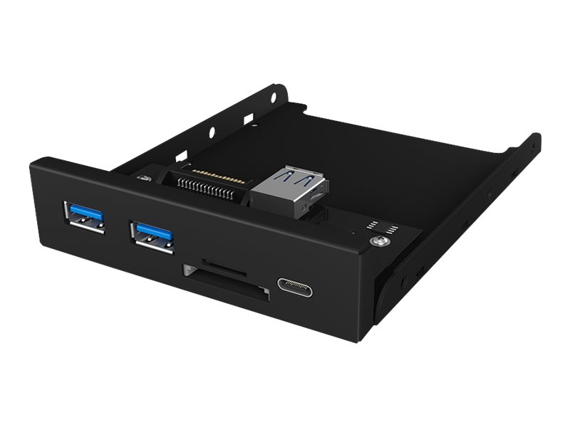 ICY BOX IB-HUB1417-i3 USB hub - USB 3.0 - 3 ports - Sort