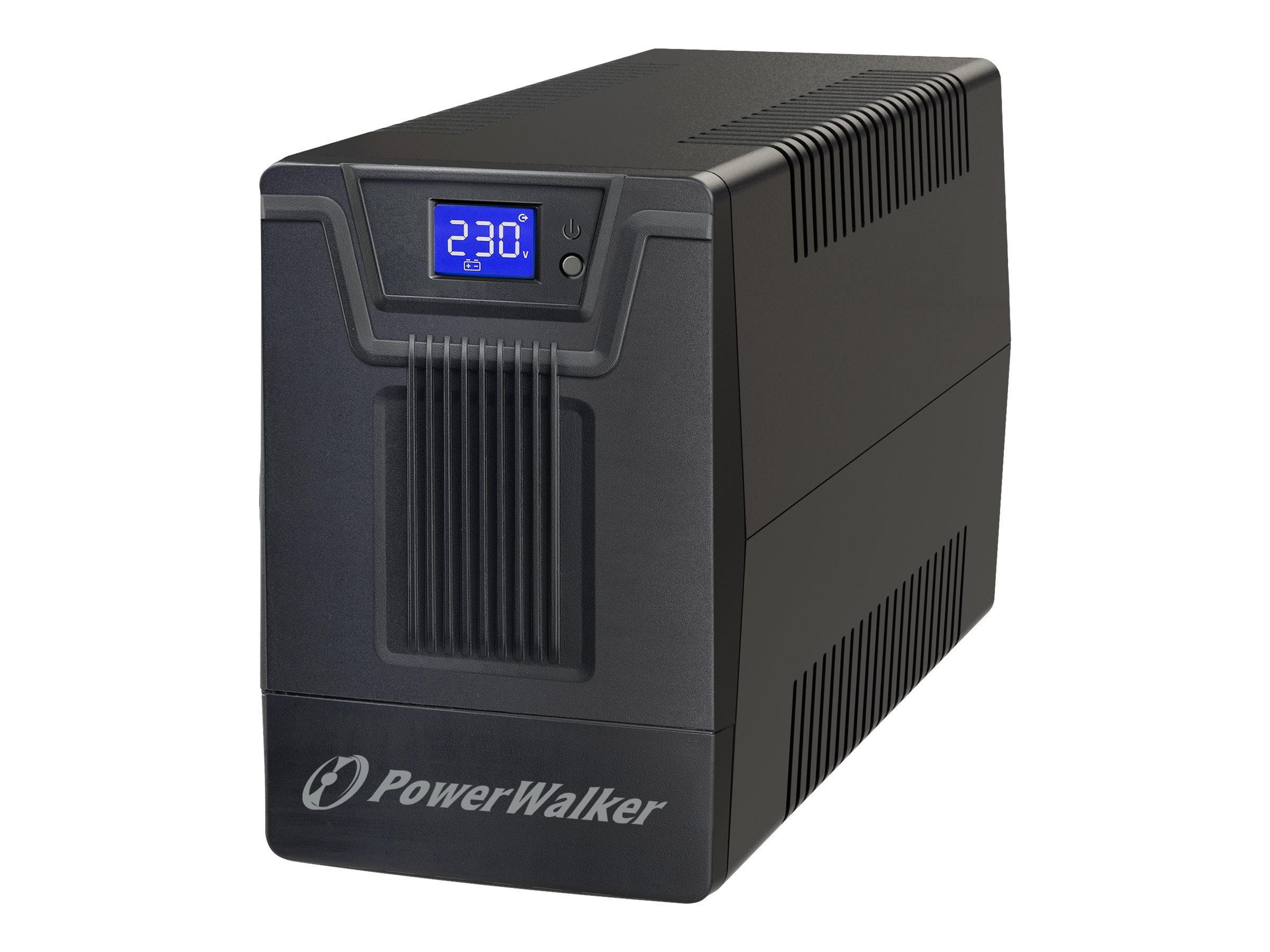 PowerWalker VI 2000 SCL FR - UPS - AC 162 - 290 V - 1200 Watt - 2000 VA - 9 At - USB - output-stikforbindelser: 4