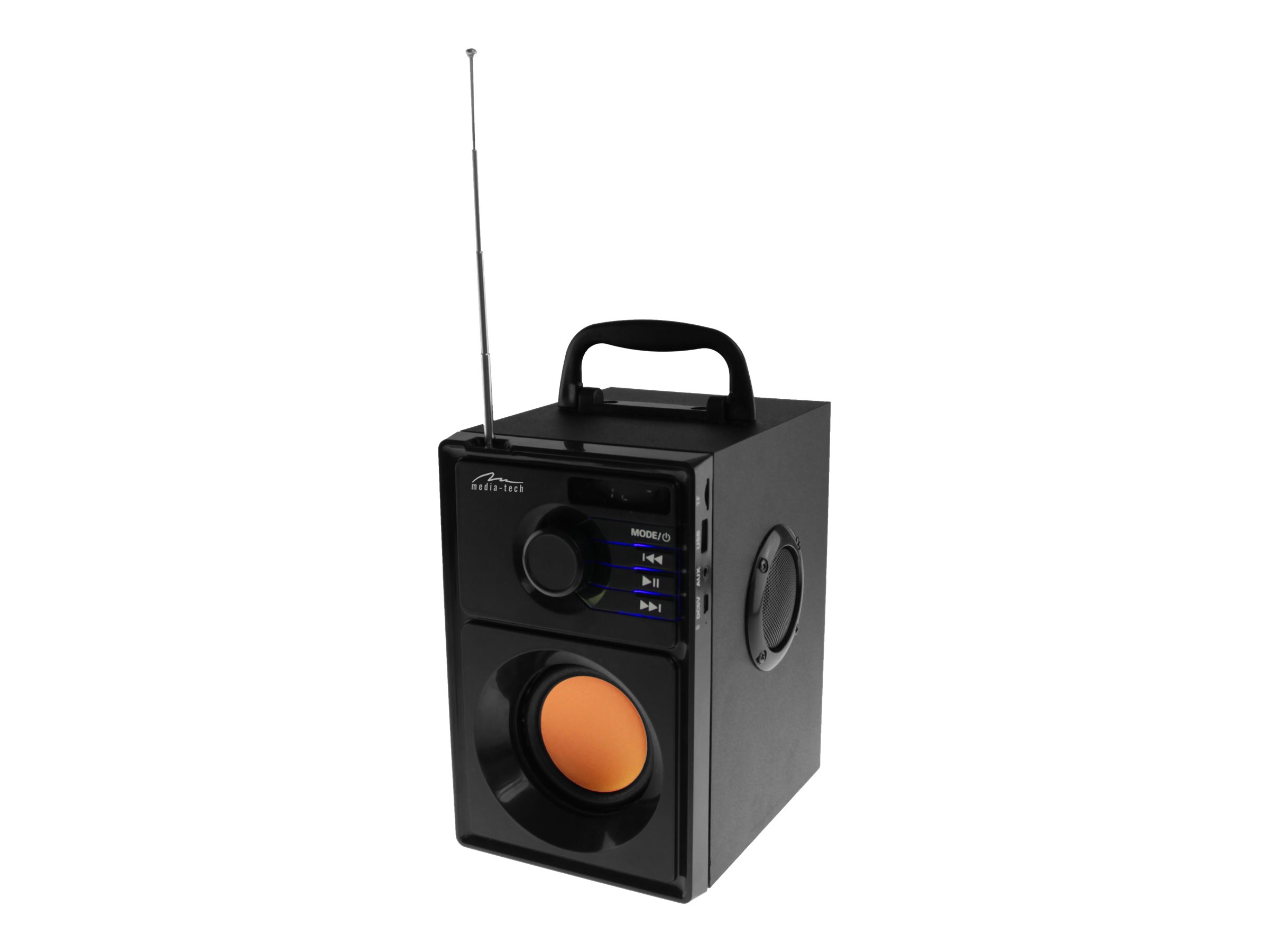 Media-Tech BOOMBOX BT MT3145 V2.0 Højttaler Sort