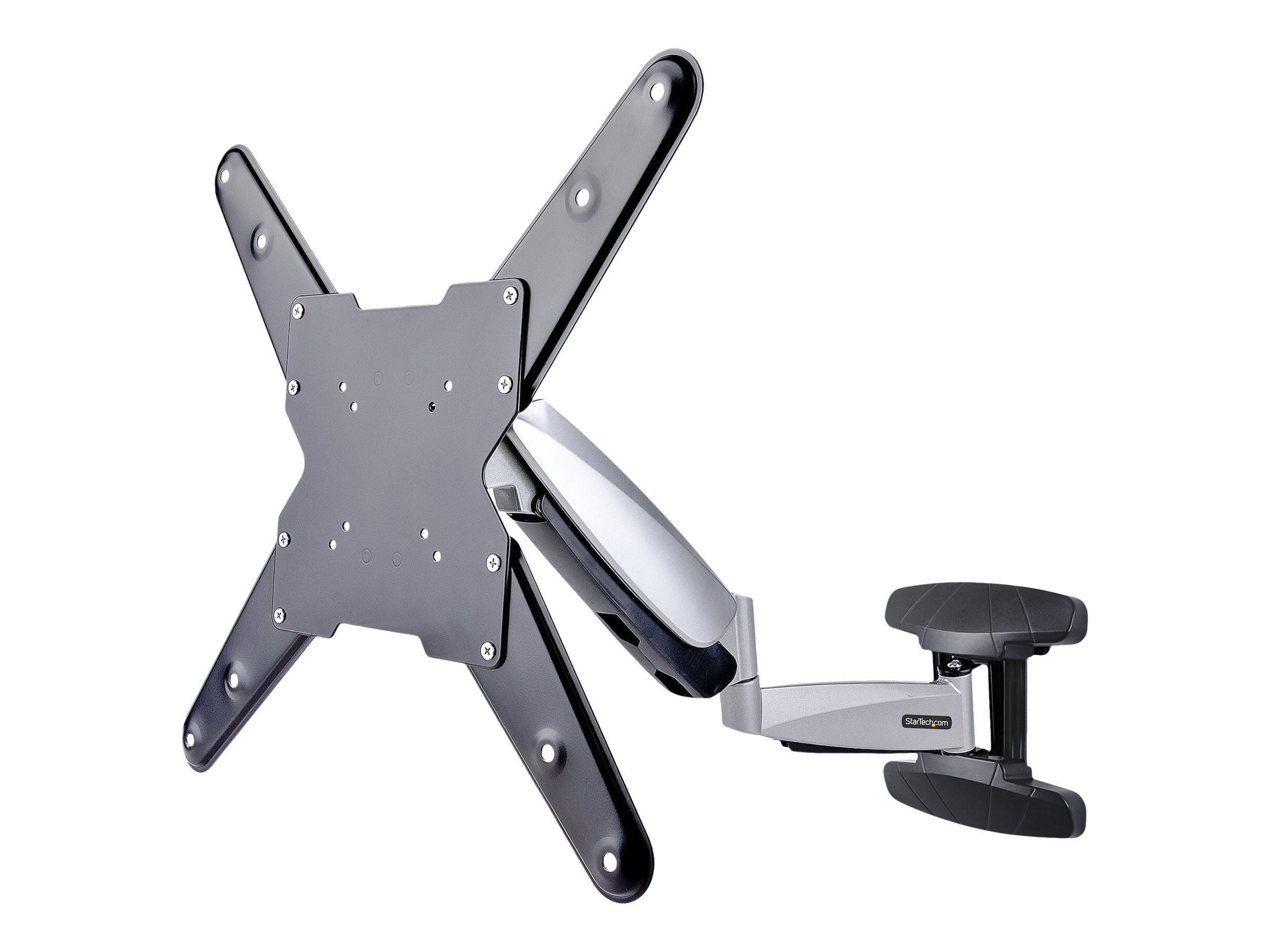StarTech.com VESA TV Wall Mount, TV Mounting Bracket For 23"-55" Displays, Adjustable Full Motion TV Wall Mount Supports 66lb (30kg),