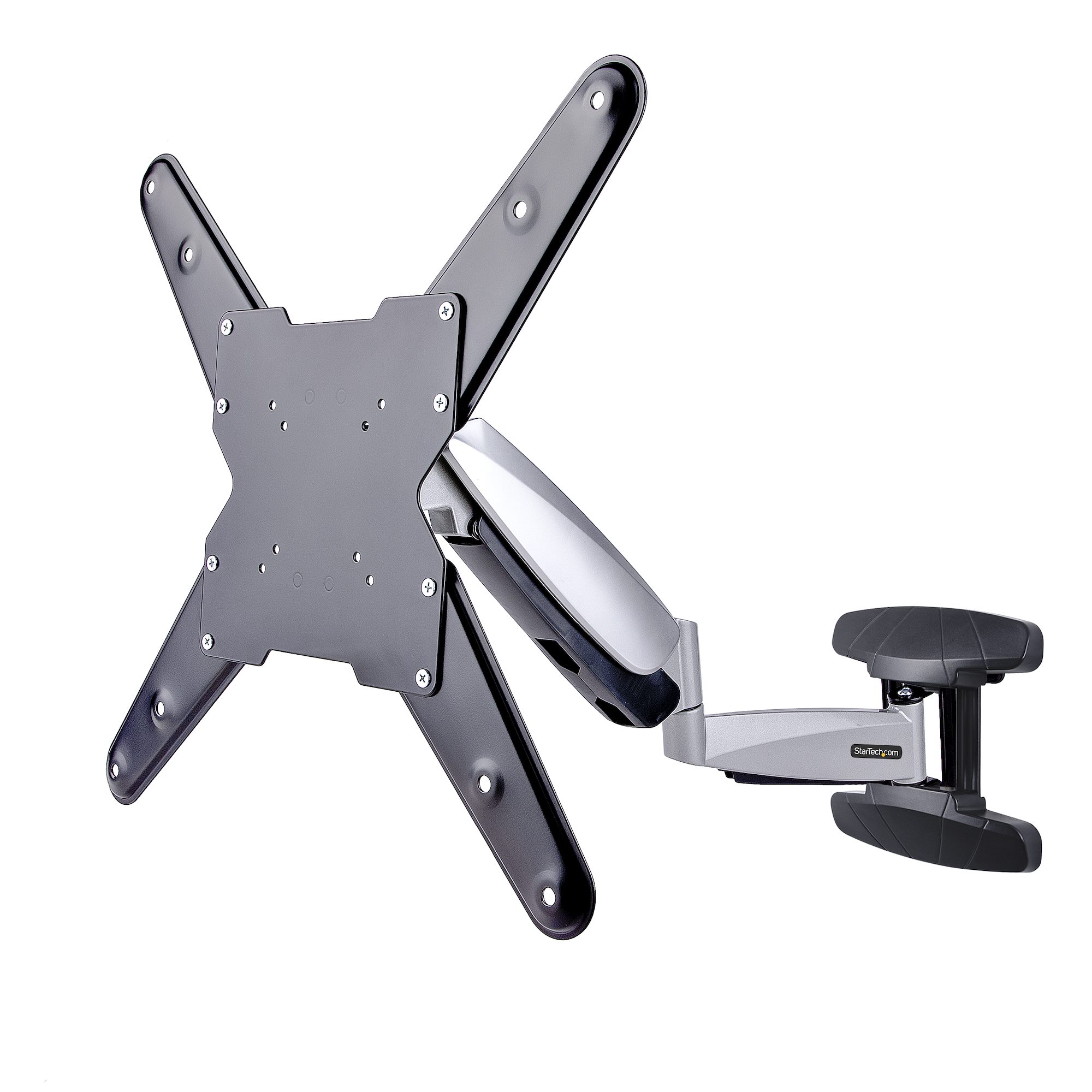 StarTech.com VESA TV Wall Mount, TV Mounting Bracket For 23"-55" Displays, Adjustable Full Motion TV Wall Mount Supports 66lb (30kg),
