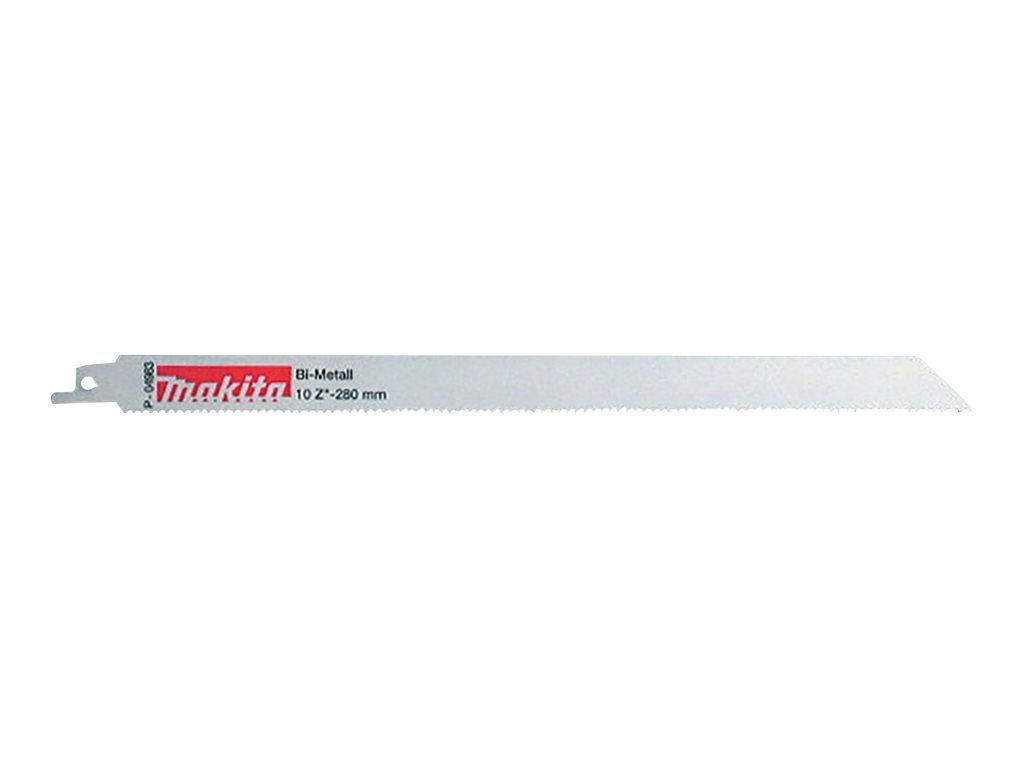 Makita - Bajonetsavsklingesæt - for plastik, fiberglas, ikke-jernholdigt metal, isolerende materialer - 5 stykker - længde: 280 mm - for Makita DJR183, JR002GZ, JR3070CT