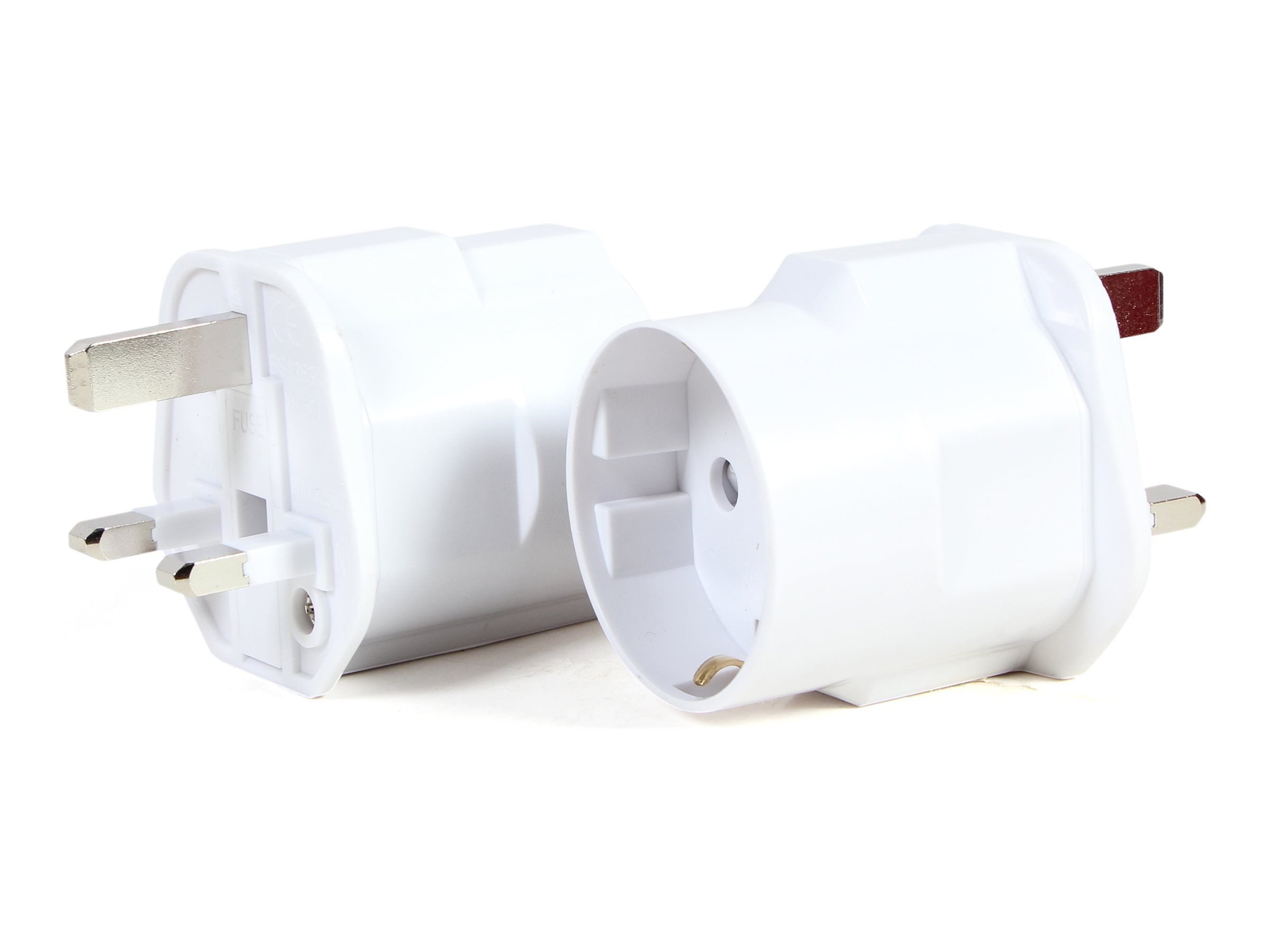 Gembird Cablexpert - power connector adaptor - 3-pole to CEE 7/4