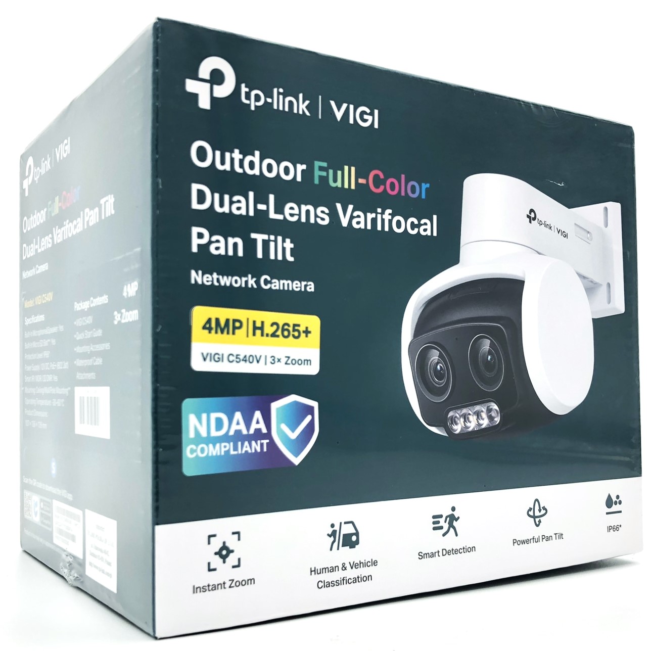 TP-Link VIGI C540V overvågningskamera IP-sikkerhedskamera Indendørs & udendørs 2560 x 1440 pixel Loft