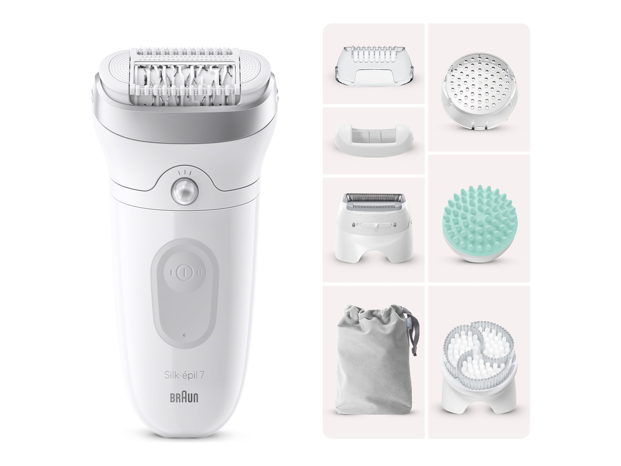 Braun Silk-épil 7 SE7-081 Epilator Hvid billede