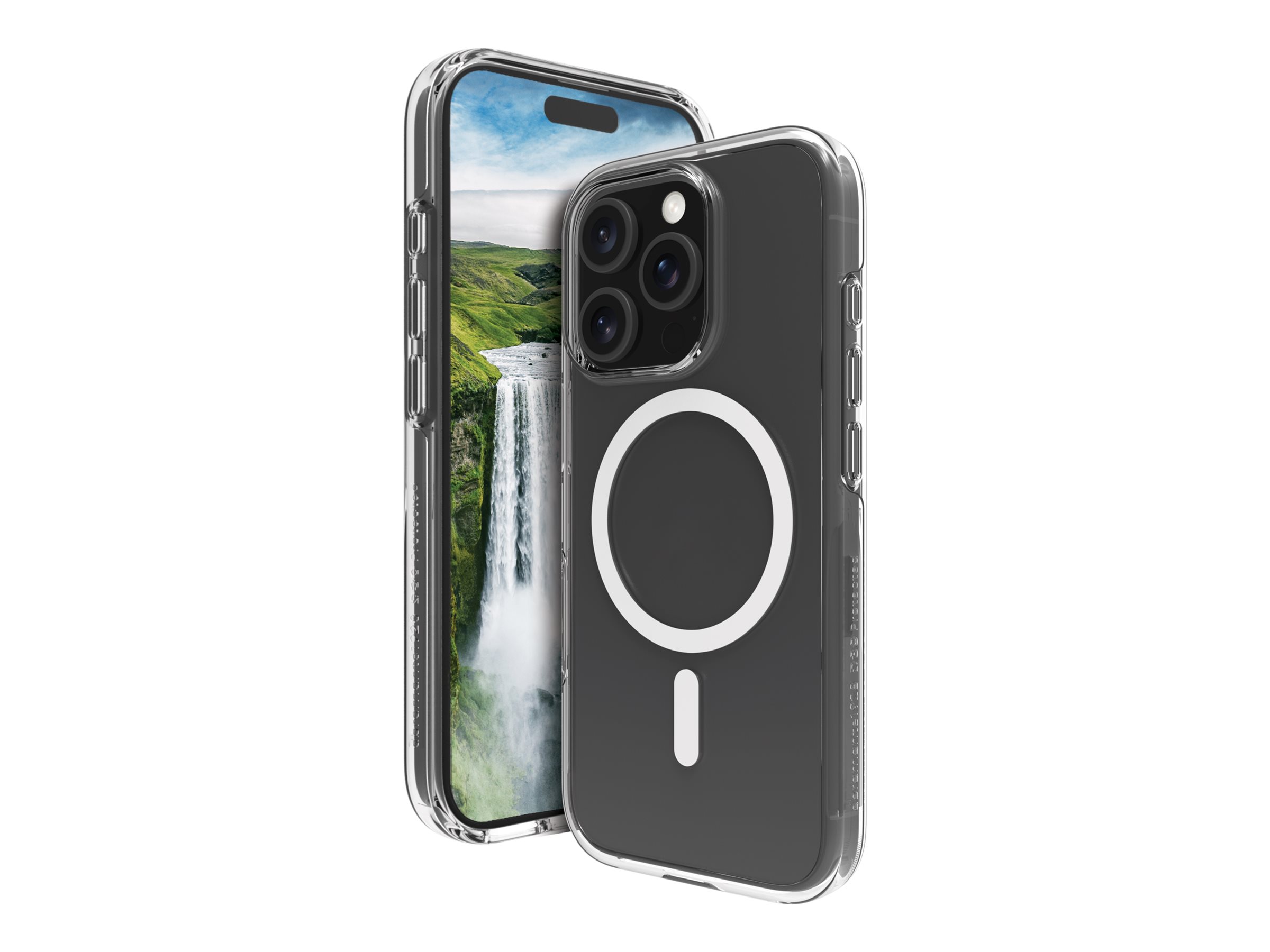dbramante1928 Iceland Ultra - Bagsidecover til mobiltelefon - MagSafe-kompatibilitet - D3O, plastik - klar - for Apple iPhone 16 Pro Max