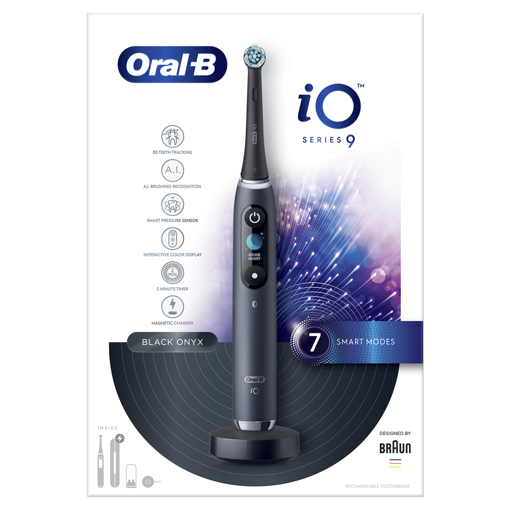 Oral-B iO 303015 electric toothbrush Adult Rotating-oscillating toothbrush Black