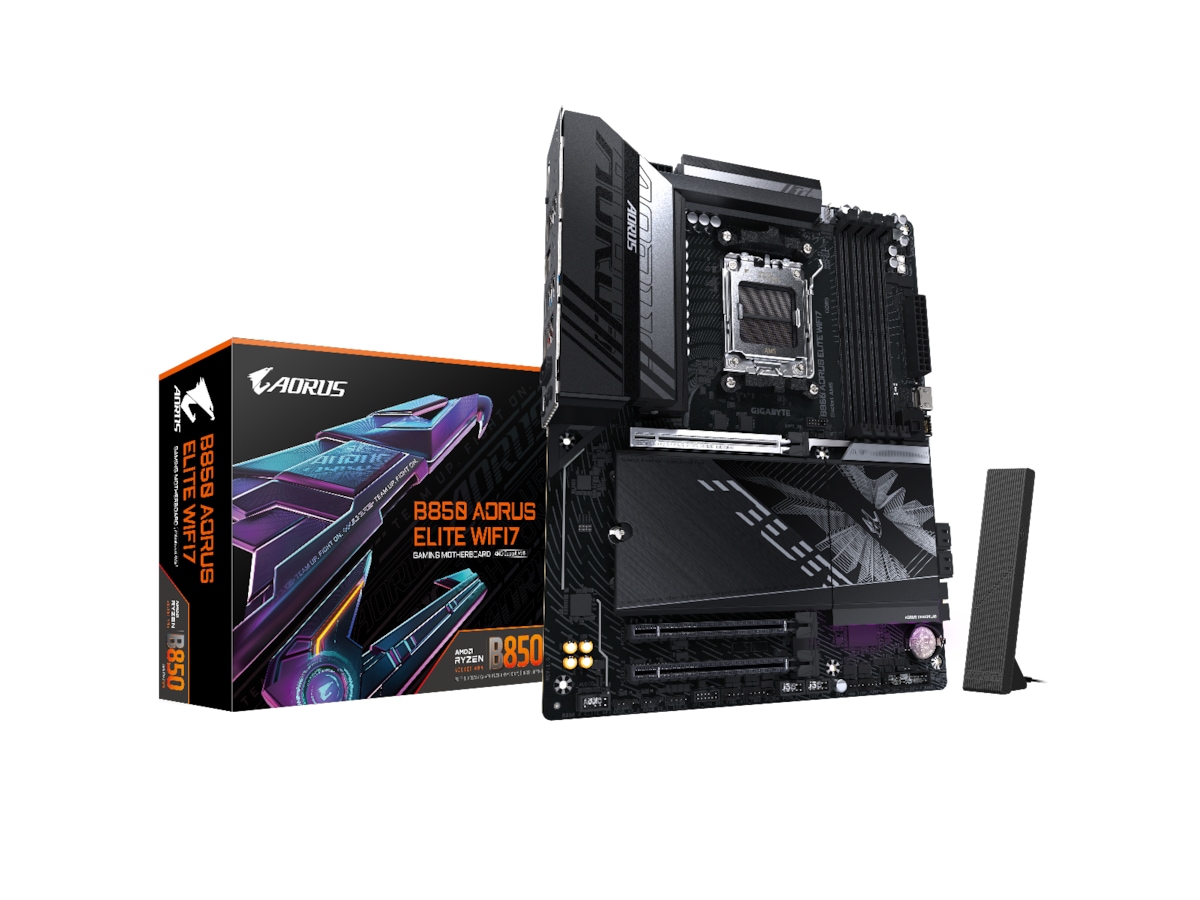 GIGABYTE B850 AORUS ELITE WIFI7 Bundkort - AMD B850 - AMD AM5 socket - DDR5 RAM - ATX