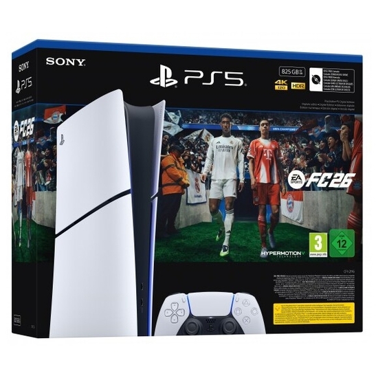 Sony PlayStation 5 Slim Digital Edition 825GB inkl. EA Sports FC26