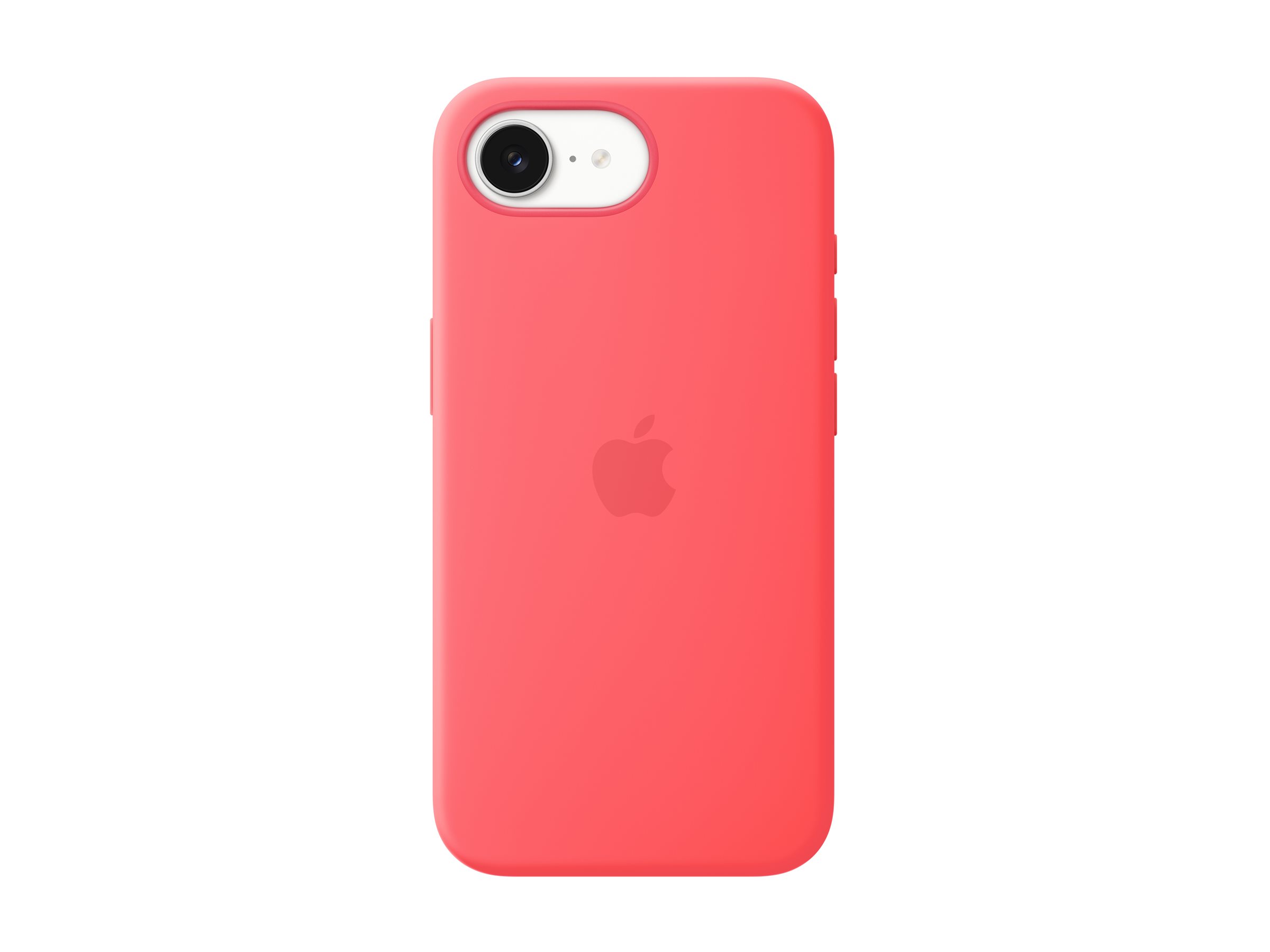 Apple iPhone 17e Silicone Case with MagSafe - Bright Guava