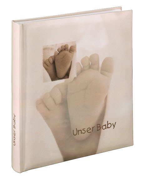 Hama Baby Feel fotoalbum og arkbeskyttelse Sand 300 ark 10 x 15 Indbinding af bøger