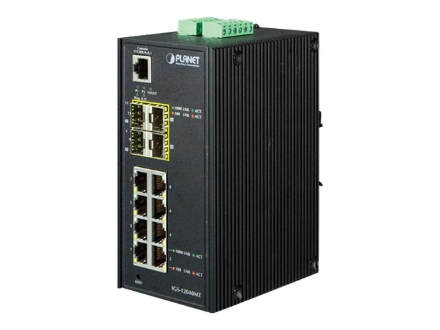 PLANET IGS-12040MT Switch 12-porte Gigabit