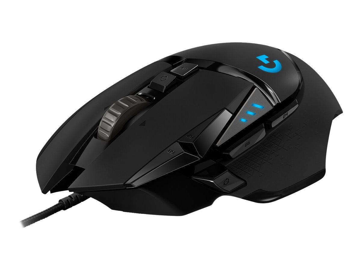 Logitech Gaming Mouse G502 (Hero) - Mus - optisk - 11 knapper - kablet - USB