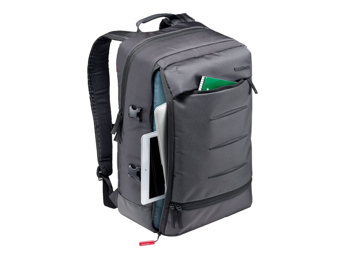 Manfrotto Manhattan Mover-30 - Rygsæk til kamera med objektiver/notebook/drone - balistik materiale - grå - 14