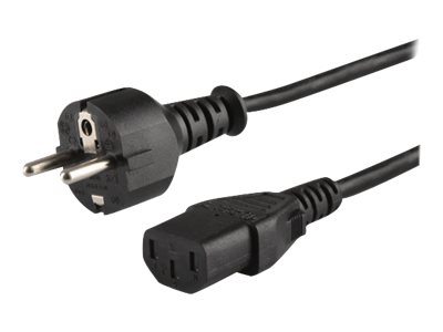 Strømkabel Schuko til IEC C13 1,8 m – Savio CL-138