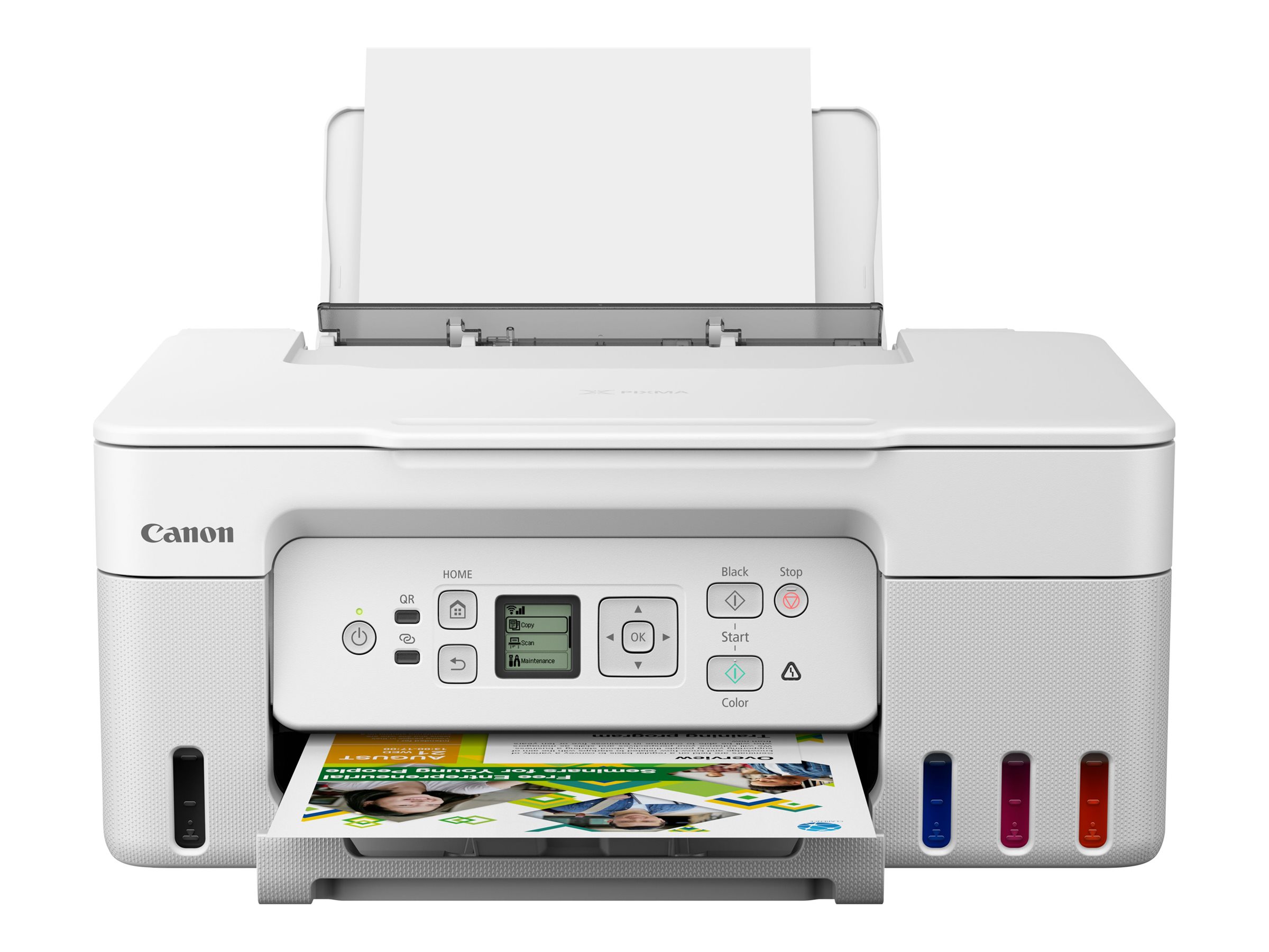 Canon PIXMA G3571 MegaTank - Multifunktionsprinter - farve - blækprinter - kan genopfyldes - Legal (216 x 356 mm)/A4 (210 x 297 mm) (original) - A4/L