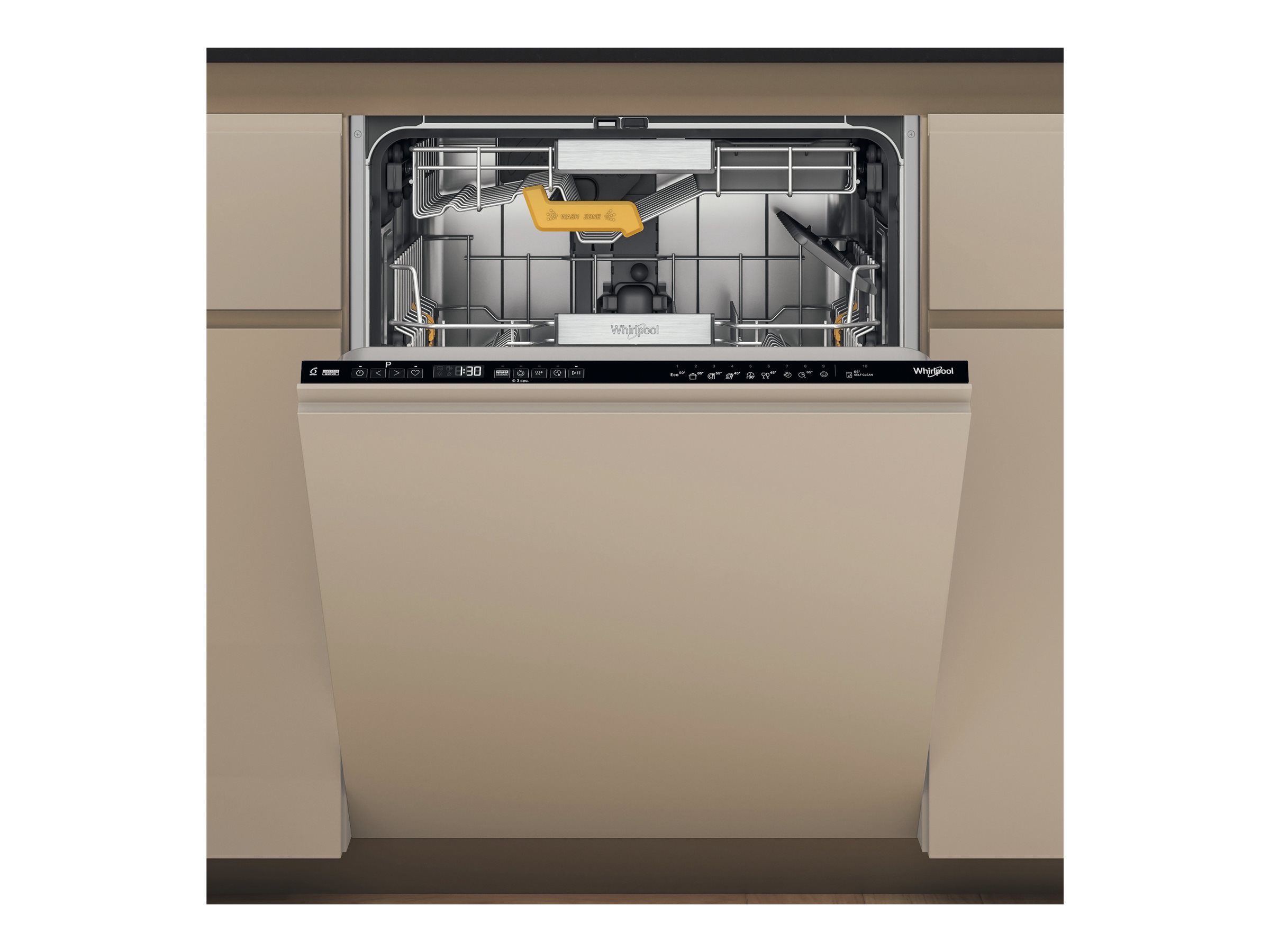Whirlpool C Til indbygning 42dB(A) Sort