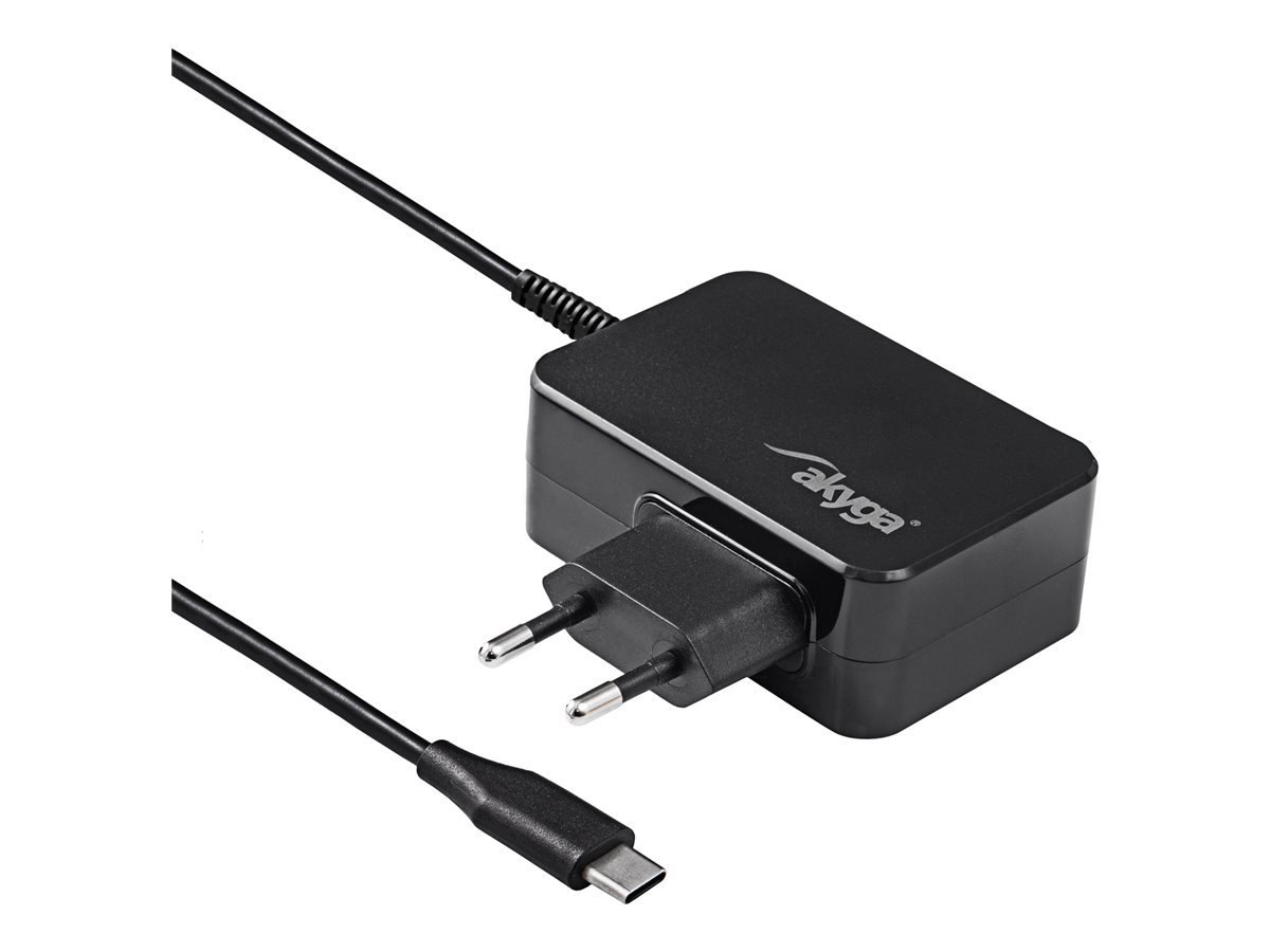 Akyga AK-ND-82 Strømadapter - AC / USB-C 5 / 9 / 12 / 15 / 20V