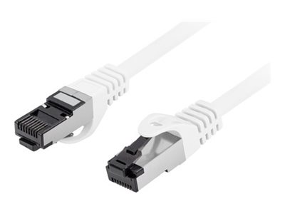 Lanberg patch cable - 1 m - white - Hvid - 1m