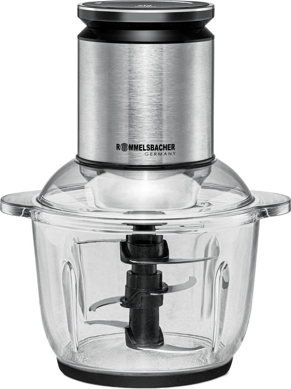 ROMMELSBACHER MZ 600 - Multichopper - 2 l, sort, rustfrit stål, glas (MZ600)