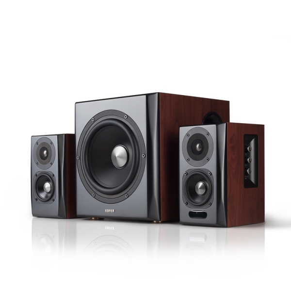 Edifier S350DB - Højttalersystem - til PC - 2.1-kanal - trådløs - Bluetooth
