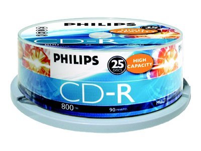 Philips CR8D8NB25 - 25 x CD-R - 800 MB (90 min) - spindle