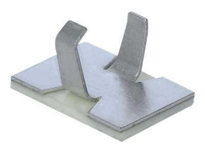 Delock - Kabelklemme - sølv (pakke med 10)