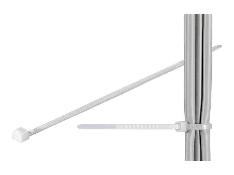 Kabelstrips - 3,5x368mm, Neutral (100 stk.)