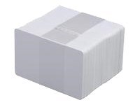 Evolis Classic Blank Cards - Polyvinylklorid (PVC) - 20 mil - hvid - 100 kort kort (pakke med 5) - for Evolis Dualys Basic, Dualys Mag ISO, Pebble Basic, Pebble Mag ISO, Primacy 2, TATTOO2
