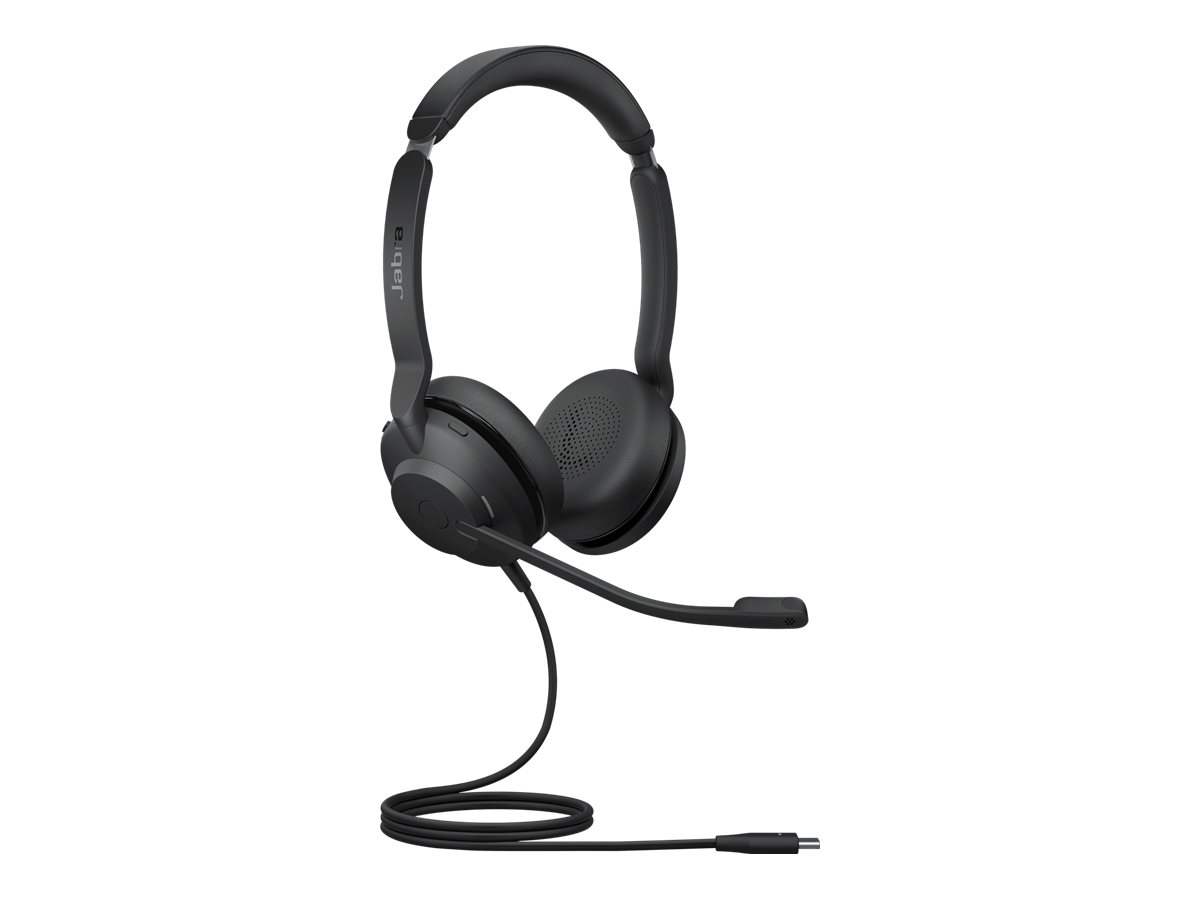 Jabra Evolve2 30 SE UC Stereo Kablet Høretelefoner Sort