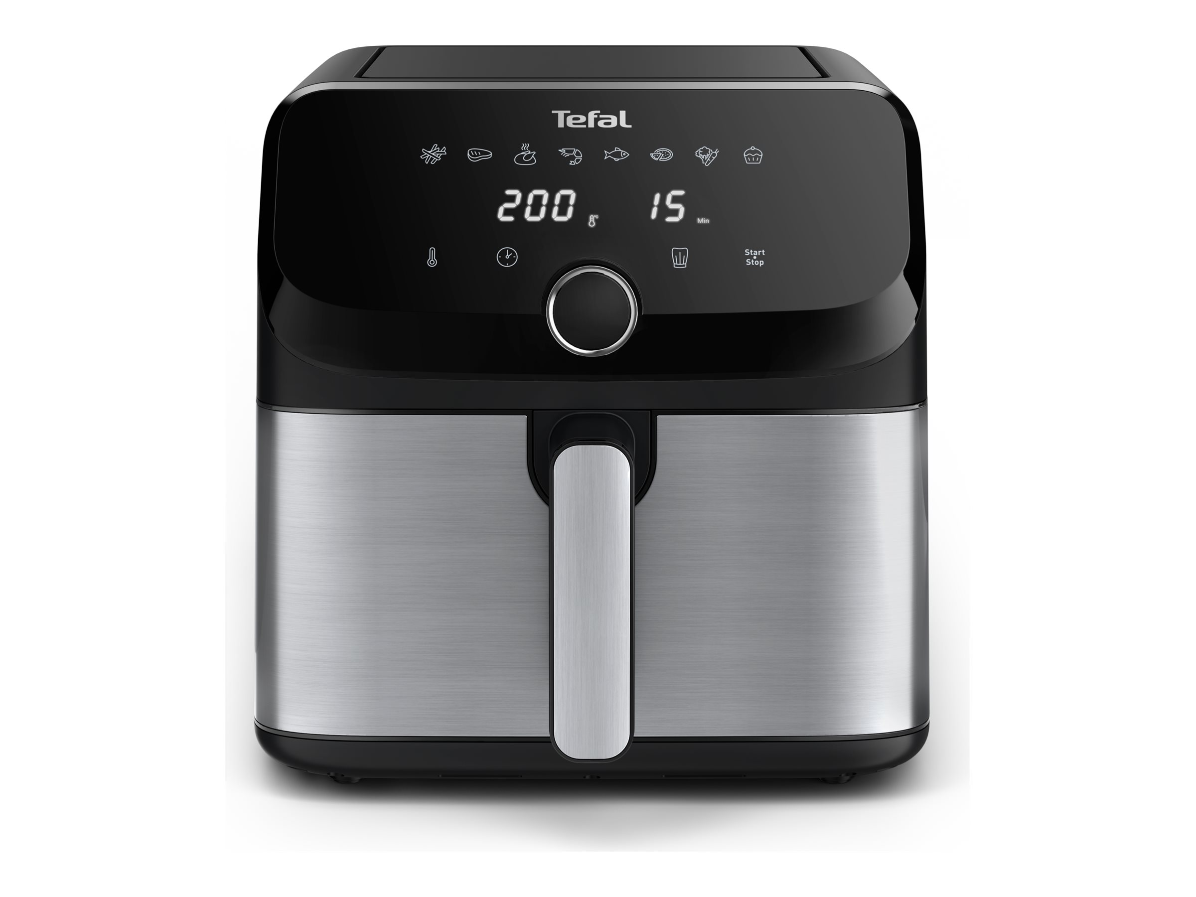 Tefal Easy Fry Mega EY855D10 - hot air fryer - stainless steel