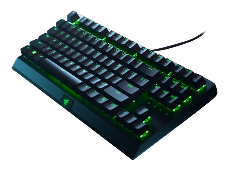 Razer BlackWidow V3 Tenkeyless - Yellow - US - Gaming Tastatur - Amerikansk engelsk - Sort