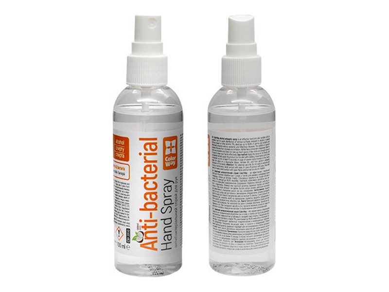 ColorWay hånddesinfektionsmiddel - flydende gele - sprayflaske - 100 ml
