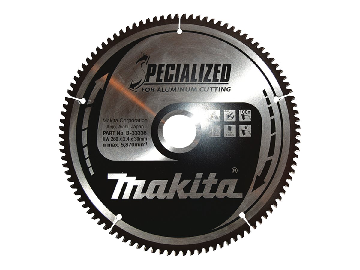 Makita Specialized circular saw blade - for aluminium
