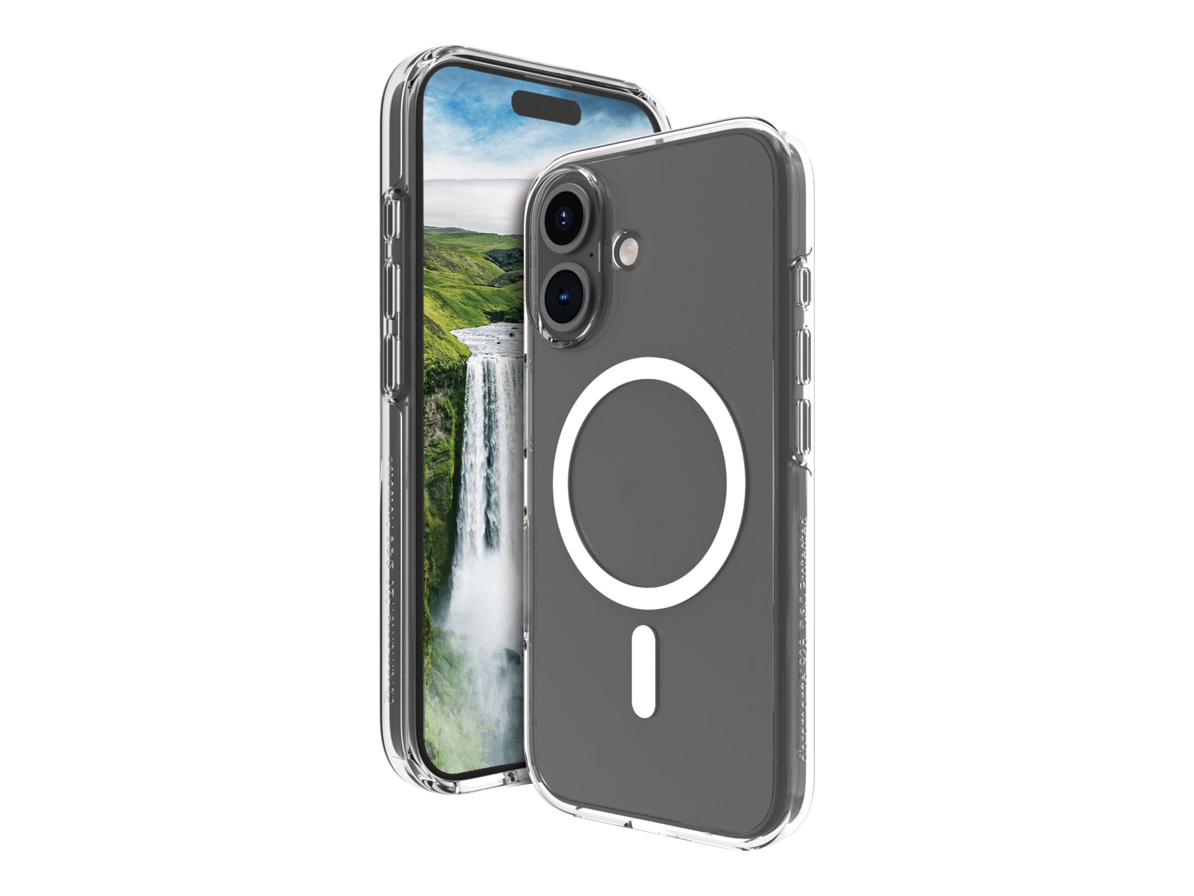 dbramante1928 Iceland Ultra - Bagsidecover til mobiltelefon - MagSafe-kompatibilitet - D3O, plastik - klar - for Apple iPhone 16