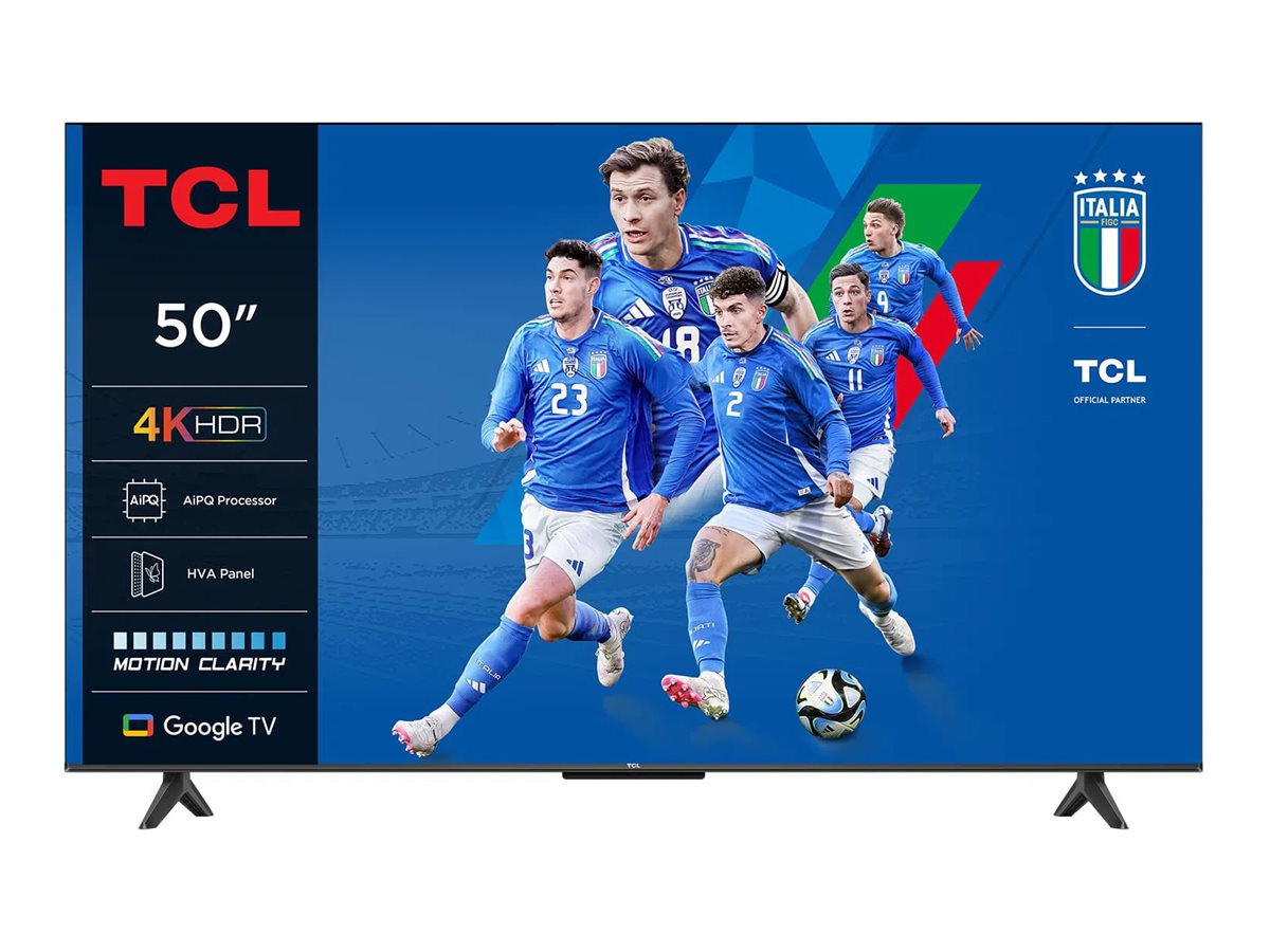 TCL 50P69K 50" 4K UHD (2160p) Børstet metal